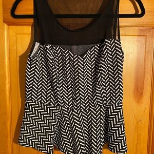 cropped sleeveless top